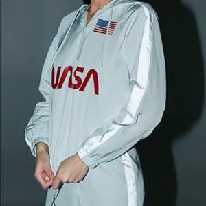 NASA  reflective track suit